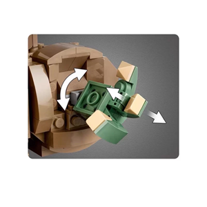 لگو جنگ ستارگان بیبی یودا سری 1073 قطعه مدل 19010_اسباب بازی لگو