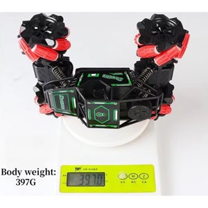 ماشین کنترلی آفرودی چرخ کپسولی موزیکال شارژی مقیاس 1:18_اسباب بازی ماشین کنترلی