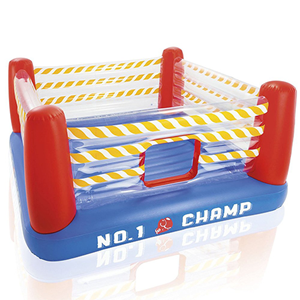 جامپینگ بادی طرح رینگ بوکس اینتکس با دستکش Inflatable jumping box design box Intex_اسباب بازی ورزشی