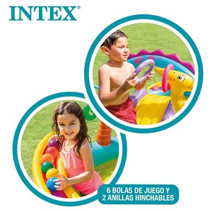 استخر و پارک آبی کودک اینتکس intex مدل دینو کد 57135_اسباب بازی ورزشی