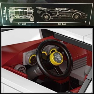 لگو تکنیک ماشین لامبورگینی 1495 قطعه مدل Mould King 10045 Lambo-Coutach_اسباب بازی لگو