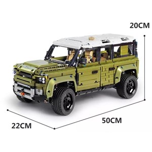 لگو تکنیک ماشین لندرور 2758 قطعه مدل Mould King 13175 Land Rover Defender_اسباب بازی لگو