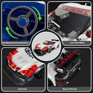 لگو تکنیک ماشین پورشه 349 قطعه مدل Mould King 27010 Porsche 911 Sports Car_اسباب بازی لگو