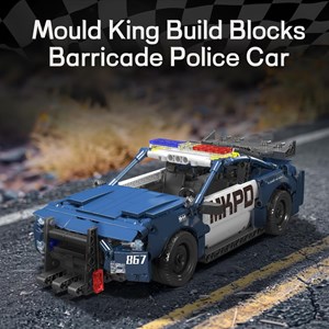 لگو تکنیک ماشین پلیس 786 قطعه مدل Mould King 15073 Barricade_اسباب بازی لگو