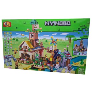 لگو ماینکرافت 1402 قطعه مدل Minecraft My World 7669_اسباب بازی لگو