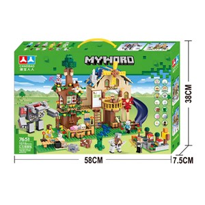 لگو ماینکرافت 1016 قطعه مدل Minecraft My World 7651_اسباب بازی لگو