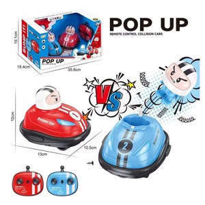 ماشین‌ های کنترلی تصادفی مدل RC Bumper Cars مجموعه ی 2 عددی_اسباب بازی ماشین کنترلی