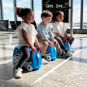 چمدان سواری کودک با ظرفیت 18 لیتر طرح هواپیما مدل 00351 Trunki 18L_کیف و کوله پشتی