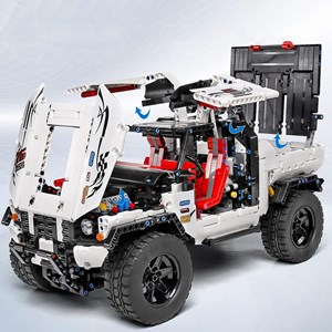 لگو تکنیک ماشین آفرود با کنترل و اپلیکیشن 2013 قطعه مدل Mould King 18005 RC Off-Road_اسباب بازی لگو