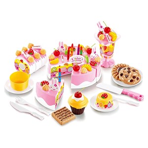 ست اسباب‌ بازی کیک تولد موزیکال 75 تکه مدل Musical Birthday Cake Playset 20_889_اسباب بازی لوازم خانگی