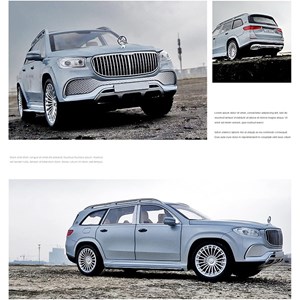 اسباب بازی ماشین فلزی مرسدس بنز مایباخ مقیاس 1:24 مدل Mercedes Benz Maybach GLS600_اسباب بازی ماشین