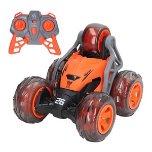 ماشین کنترلی شارژی دیوانه چرخشی 360 درجه سرعت بالا رنگ نارنجی مدل SQ2335_اسباب بازی ماشین کنترلی