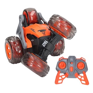 ماشین کنترلی شارژی دیوانه چرخشی 360 درجه سرعت بالا رنگ نارنجی مدل SQ2335_اسباب بازی ماشین کنترلی