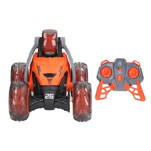 ماشین کنترلی شارژی دیوانه چرخشی 360 درجه سرعت بالا رنگ نارنجی مدل SQ2335_اسباب بازی ماشین کنترلی