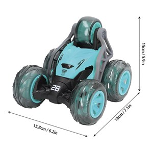 ماشین کنترلی شارژی دیوانه چرخشی 360 درجه سرعت بالا رنگ آبی مدل SQ2335_اسباب بازی ماشین کنترلی