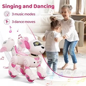 سگ رباتیک هوشمند با سنسور و کنترل مدل Programmable Robot Dog Toy 1536_اسباب بازی ربات
