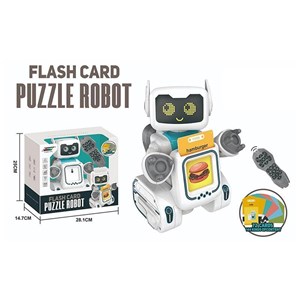 ربات اسباب بازی کنترلی تعاملی رقصنده با فلش کارت‌های سخنگو مدل Remote Control Robot Toys 44_اسباب بازی ربات