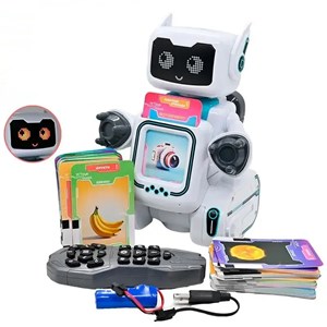 ربات اسباب بازی کنترلی تعاملی رقصنده با فلش کارت‌های سخنگو مدل Remote Control Robot Toys 44_اسباب بازی ربات