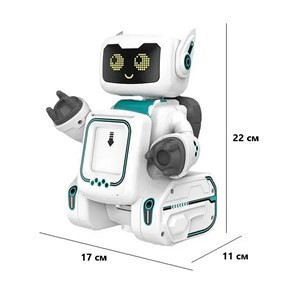 ربات اسباب بازی کنترلی تعاملی رقصنده با فلش کارت‌های سخنگو مدل Remote Control Robot Toys 44_اسباب بازی ربات