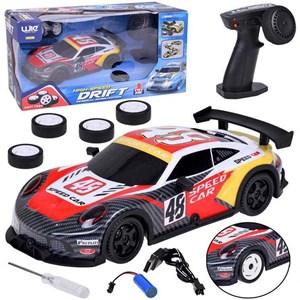 ماشین کنترلی دریفت با چرخ‌های یدکی مقیاس 1:12 مدل Drift Car Super Racing 99-221_اسباب بازی ماشین کنترلی
