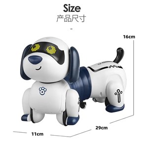 سگ رباتیک هوشمند پا کوتاه فنری مدل K45_اسباب بازی ربات