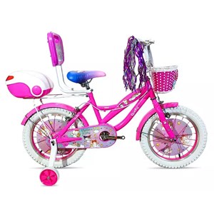 دوچرخه شهری کودک سایز 16 طرح کیتی مدل راکی ROCKY 16R210_اسباب بازی دوچرخه