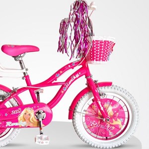 دوچرخه اورجینال کودک سایز 16 طرح باربی مدل راکی ROCKY 16R208_اسباب بازی دوچرخه