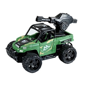 ماشین کنترلی جنگی آفرود با پرتاب تیر ژله‌ای مقیاس 1:16_اسباب بازی ماشین کنترلی