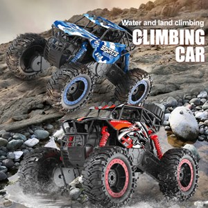 ماشین کنترلی آب و خاک آفرود دو دیفرانسیل رنگ قرمز مدل MZ 2047_اسباب بازی ماشین کنترلی