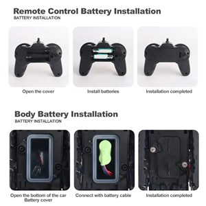 ماشین کنترلی آب و خاک آفرود دو دیفرانسیل رنگ قرمز مدل MZ 2047_اسباب بازی ماشین کنترلی