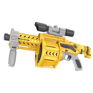 تفنگ اسباب بازی تیر اسفنجی بلستر تک تیر و رگباری مدل Gun With Soft Bullets 582_اسباب بازی تفنگ