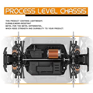 ماشین کنترلی آفرود 4WD با مقیاس 1:18 مدل Monster Truck 18304_اسباب بازی ماشین کنترلی