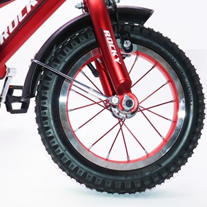 دوچرخه اورجینال کودک سایز 12 رنگ قرمز مدل راکی ROCKY_اسباب بازی دوچرخه