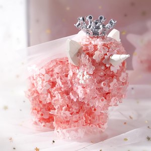 لگو اسب تک شاخ یونیکورن 1363 قطعه طرح گل_اسباب بازی لگو