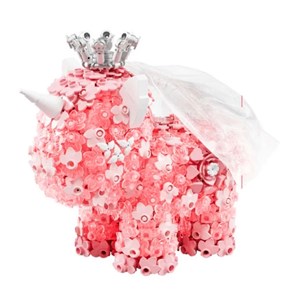 لگو اسب تک شاخ یونیکورن 1363 قطعه طرح گل_اسباب بازی لگو