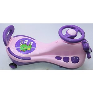 سه چرخه پلاسماکار موزیکال طرح دایناسور (لوپ کار) بنفش_اسباب بازی دوچرخه