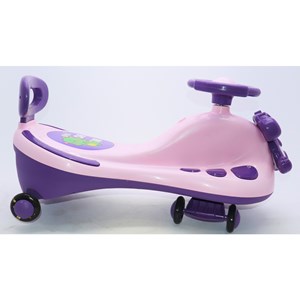 سه چرخه پلاسماکار موزیکال طرح دایناسور (لوپ کار) بنفش_اسباب بازی دوچرخه