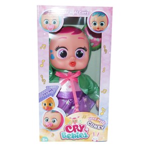 عروسک گریه کن و راه رونده کرای بیبی 30 سانتی مدل Cry Baby 1294_اسباب بازی عروسک دخترانه