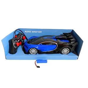 ماشین کنترلی شارژی بوگاتی دودزا مقیاس 1:14 رنگ آبی مدل ROAD MASTER_اسباب بازی ماشین کنترلی