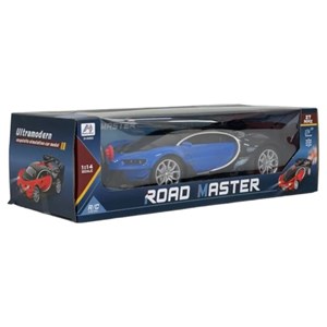 ماشین کنترلی شارژی بوگاتی دودزا مقیاس 1:14 رنگ آبی مدل ROAD MASTER_اسباب بازی ماشین کنترلی