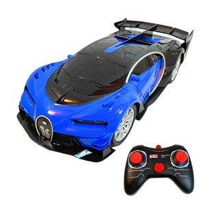 ماشین کنترلی شارژی بوگاتی دودزا مقیاس 1:14 رنگ آبی مدل ROAD MASTER_اسباب بازی ماشین کنترلی