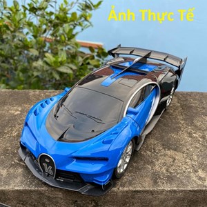 ماشین کنترلی شارژی بوگاتی دودزا مقیاس 1:14 رنگ آبی مدل ROAD MASTER_اسباب بازی ماشین کنترلی