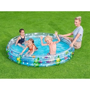 استخر بادی قطر 183 سانتیمتری بست‌ وی طرح آکواریوم مدل Bestway 51005_اسباب بازی ورزشی