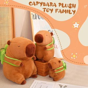عروسک پولیشی سمور کاپی‌ بارا 23 سانتی برند PUPUPANDA_اسباب بازی عروسک دخترانه