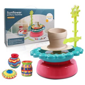 چرخ سفالگری کودک سان فلاور مدل 2110A Sunflower_اسباب بازی مشاغل