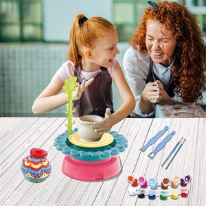 چرخ سفالگری کودک سان‌ فلاور مدل 2110A Sunflower_اسباب بازی مشاغل