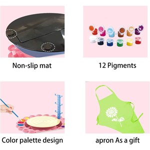 چرخ سفالگری کودک سان‌ فلاور مدل 2110A Sunflower_اسباب بازی مشاغل