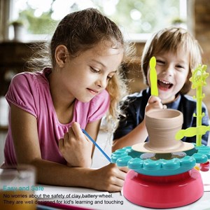 چرخ سفالگری کودک سان‌ فلاور مدل 2110A Sunflower_اسباب بازی مشاغل