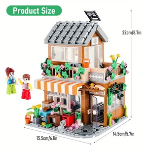 لگو کریتور ویلا چراغدار 707 قطعه مدل SWEET HUT LX.A 3804_اسباب بازی لگو