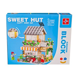 لگو کریتور ویلا چراغدار 707 قطعه مدل SWEET HUT LX.A 3804_اسباب بازی لگو